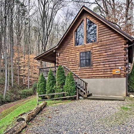 Bryson City Vacation Rental With Hot Tub And Fire Pit! 外观 照片