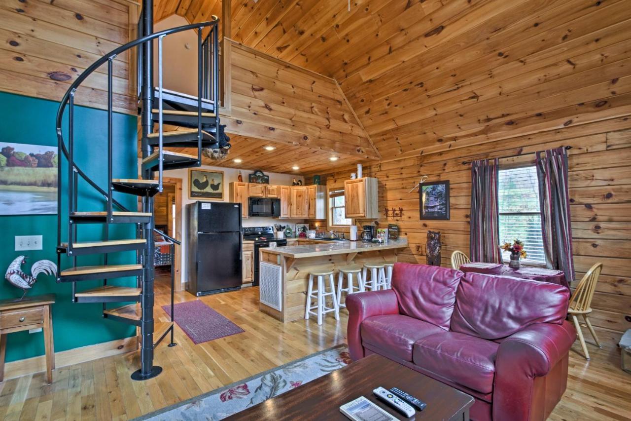 Bryson City Vacation Rental With Hot Tub And Fire Pit! 外观 照片