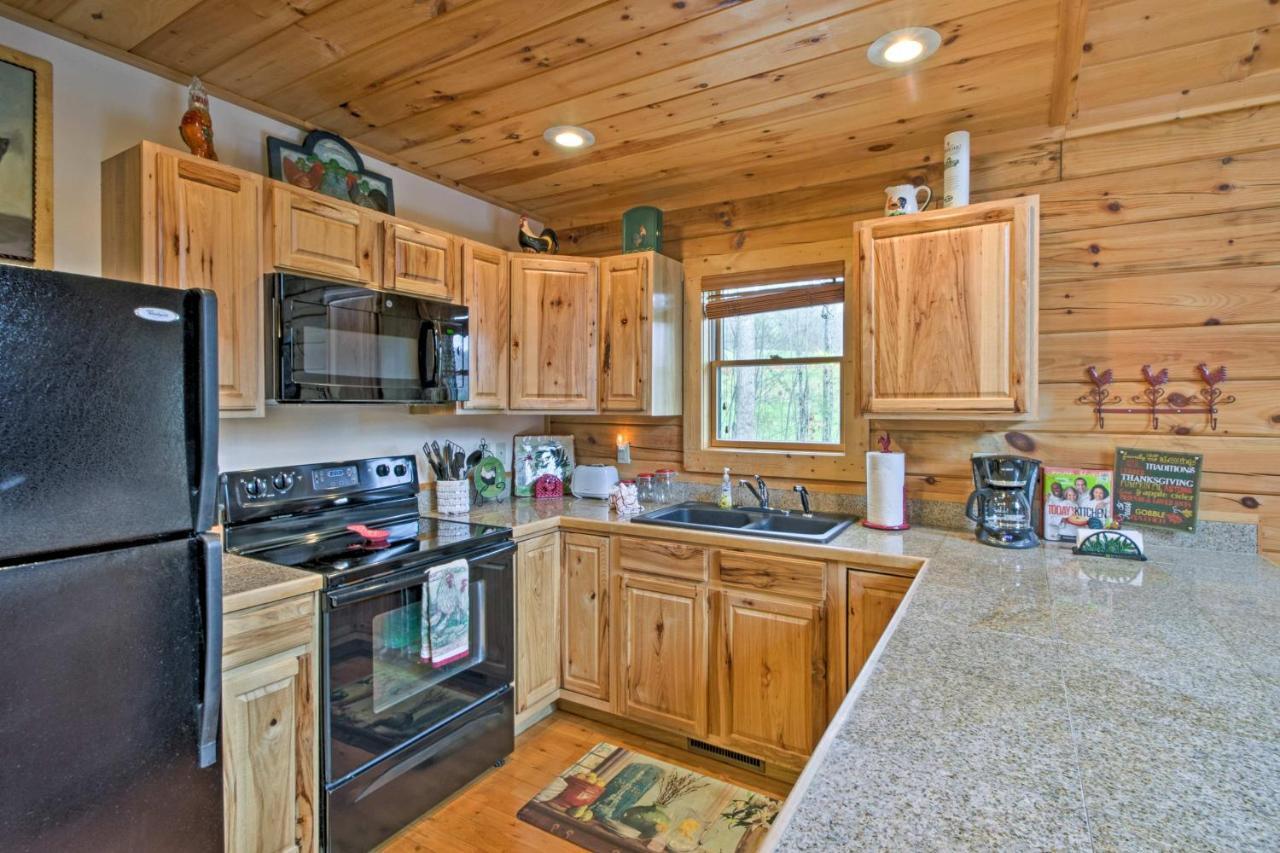 Bryson City Vacation Rental With Hot Tub And Fire Pit! 外观 照片