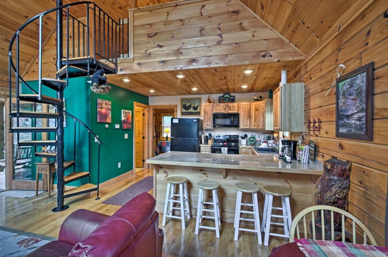 Bryson City Vacation Rental With Hot Tub And Fire Pit! 外观 照片