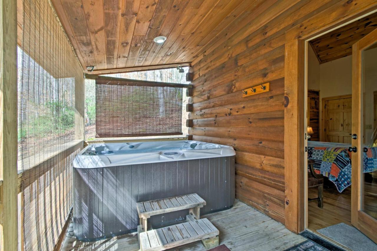 Bryson City Vacation Rental With Hot Tub And Fire Pit! 外观 照片