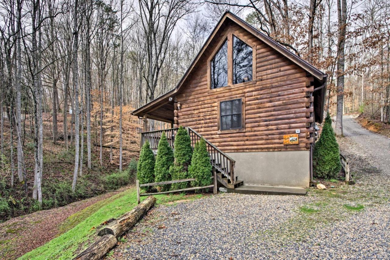 Bryson City Vacation Rental With Hot Tub And Fire Pit! 外观 照片