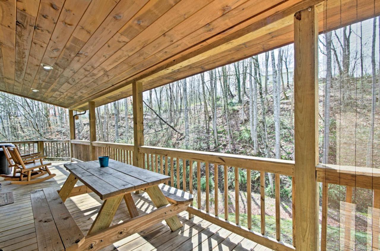 Bryson City Vacation Rental With Hot Tub And Fire Pit! 外观 照片