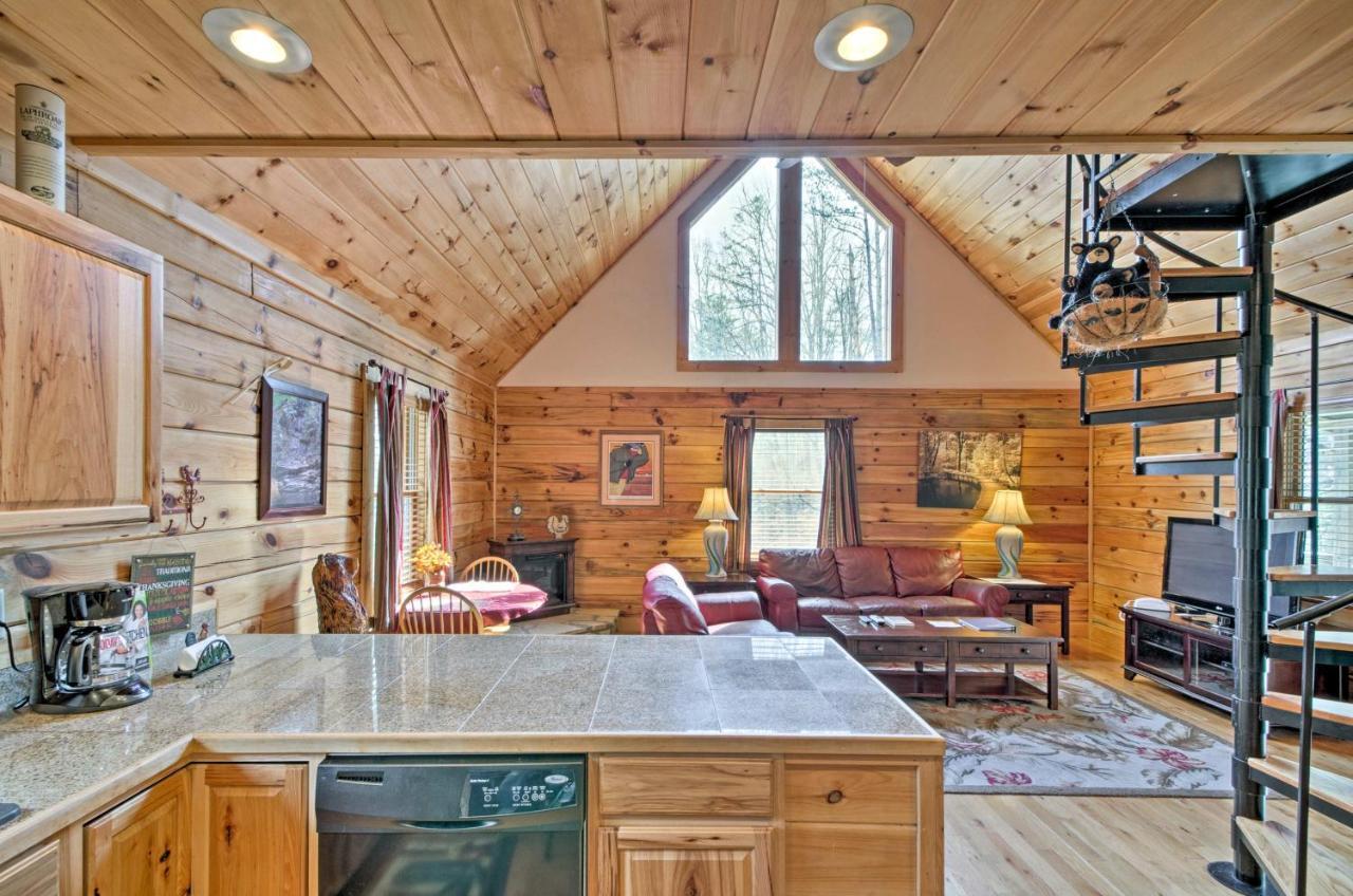 Bryson City Vacation Rental With Hot Tub And Fire Pit! 外观 照片